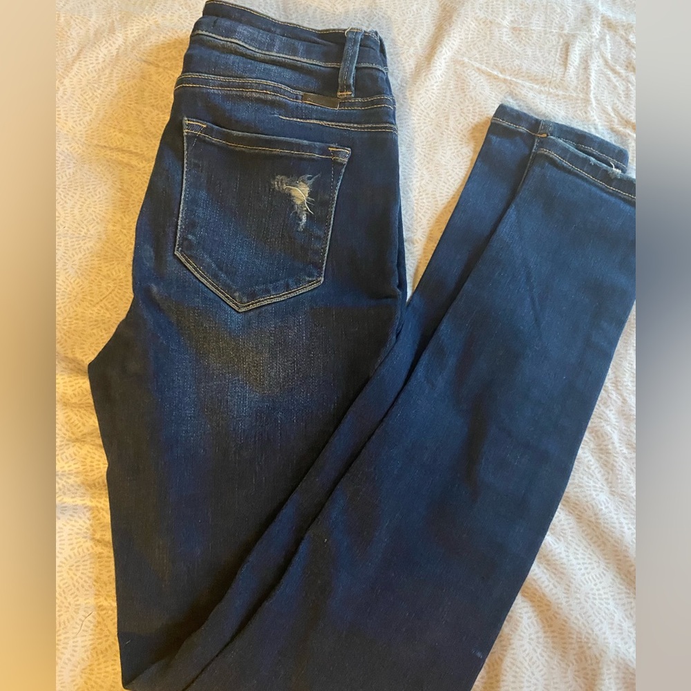 KanCan Dark Blue Women's Skinny Jeans